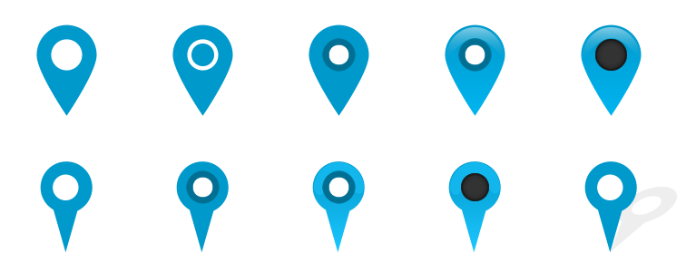 Free Map Marker Pin Icons 